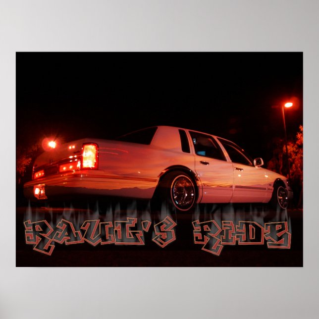 Rauls Ride Poster (Framsidan)