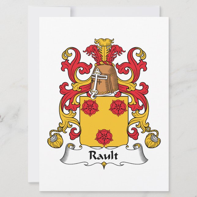Rault Family Crest (Framsida)