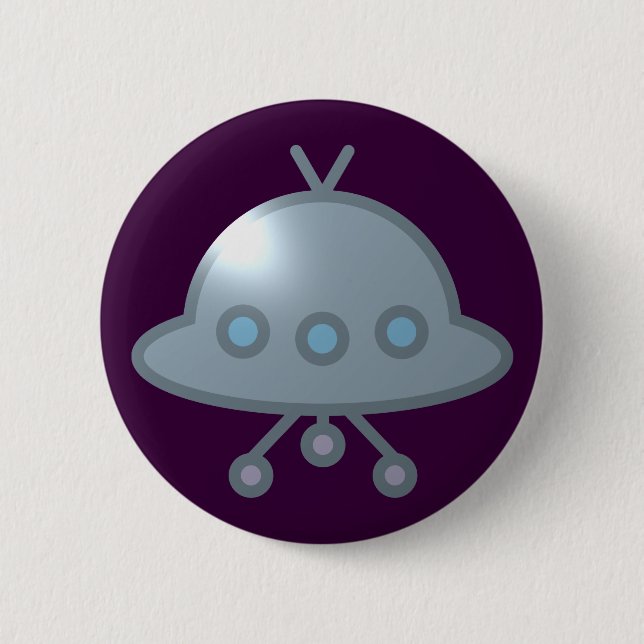 Raumschiff fliegende Untertasse UFO flying saucer Knapp (Framsida)