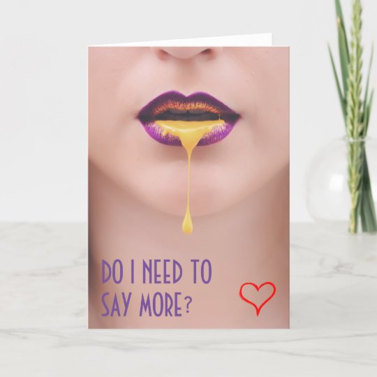 Raunchy kort för pojkvän eller flickvän  Zazzle.se