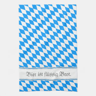 Rautat Bayern / Bayerskt rent Kökshandduk