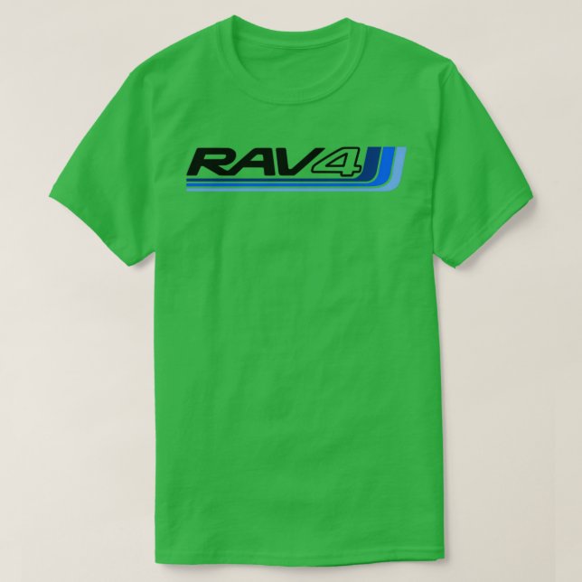 RAV4 Heritage Blues Art T Shirt (Design framsida)
