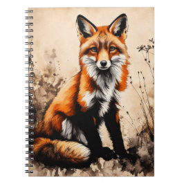 Räv anteckningsbok journal