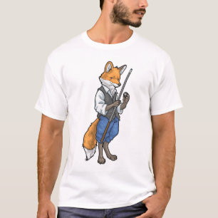 Räv Biljard Kö Sport T Shirt