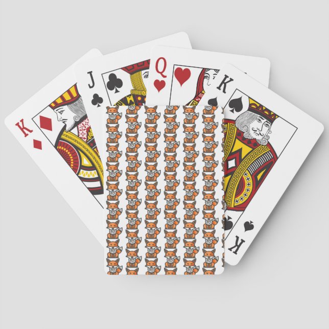räv casinokort (Baksidan)