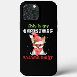 Räv Det här är min jul pyjamas skjorta T-Shirt Räv