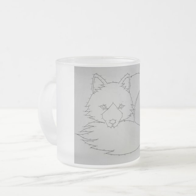 Räv Frostad Mugg (Framsida vänster)