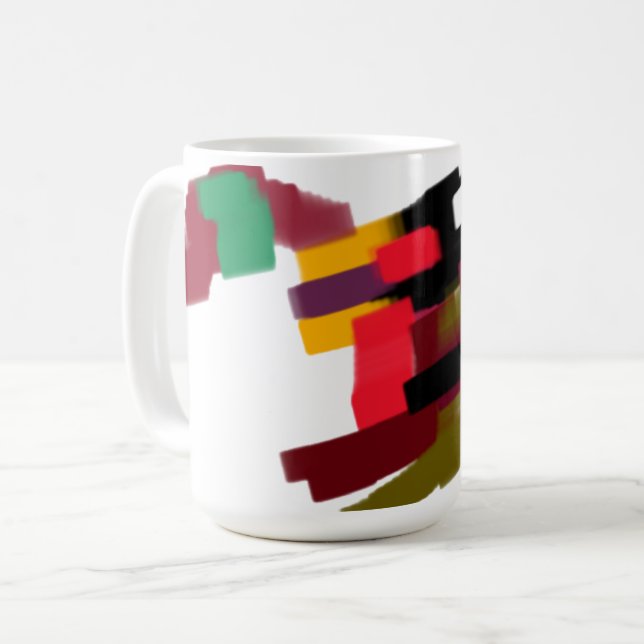 Räv höst spelar   kaffemugg (Framsida vänster)