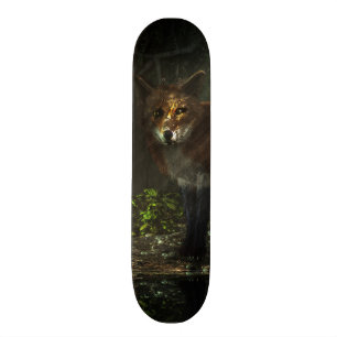 Räv i den djupa skogen skateboard bräda 19,5 cm