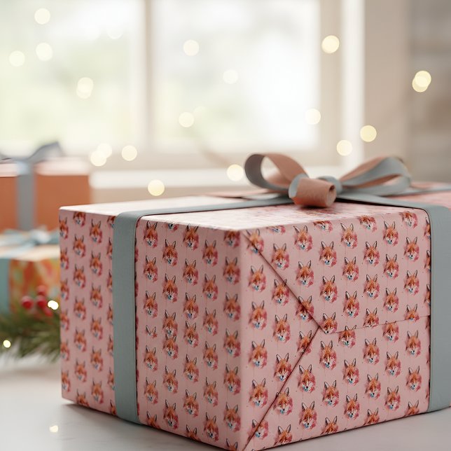 Räv Inpackningspapper Presentpapper (Skapare uppladdad)