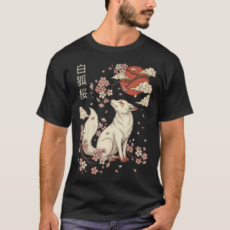 Räv Körsbärsblom T Shirt