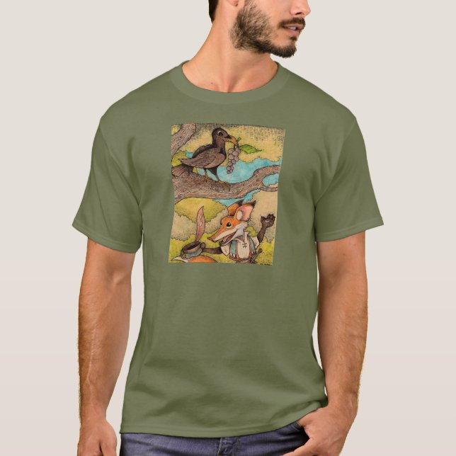Räv & kråka t-shirt (Framsida)