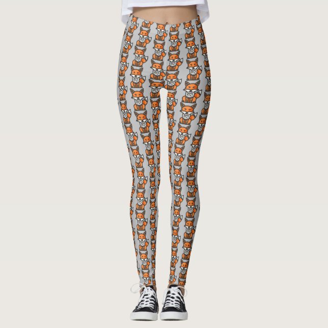 räv leggings (Framsida)