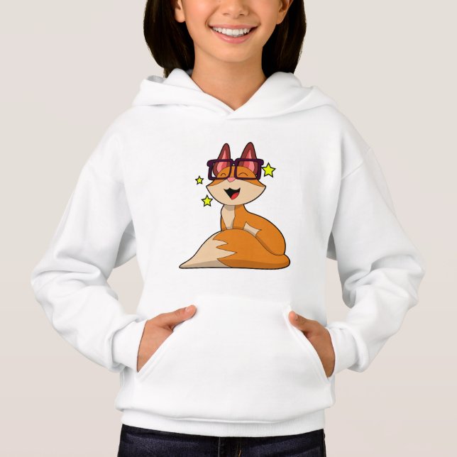 Räv med glasögon t shirt (Framsida)