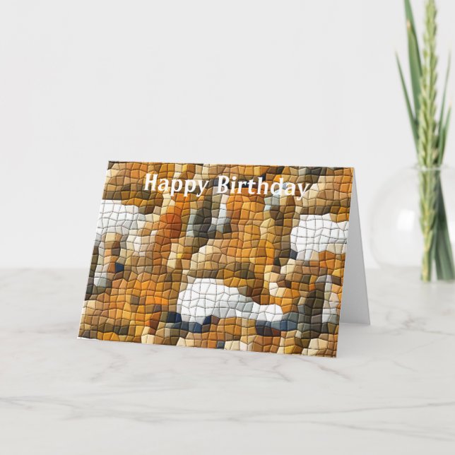 RÄV MOSAIK KORT (Framsida)