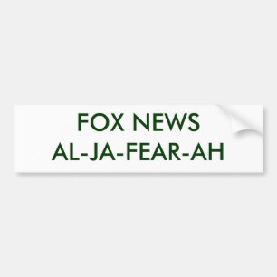 RÄV NEWSAL-JA-FEAR-AH - Skräddarsy Bildekal