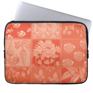 räv och fjäril laptop sleeve