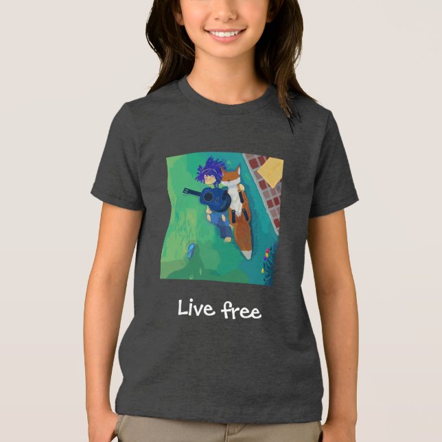 Räv och jag t shirt (Framsida)