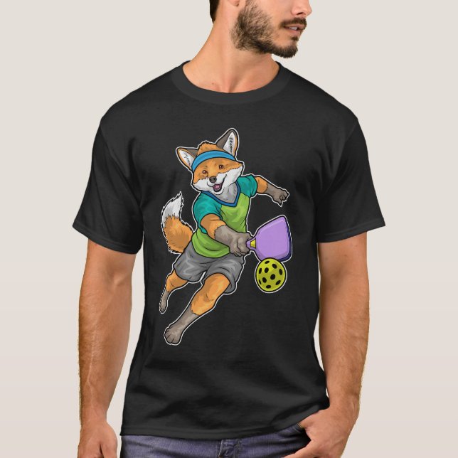 Räv Pickleball T Shirt (Framsida)