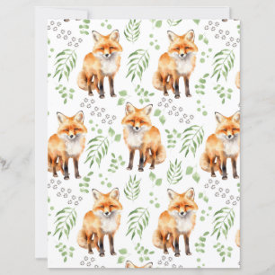 Räv Scrapbookpapper