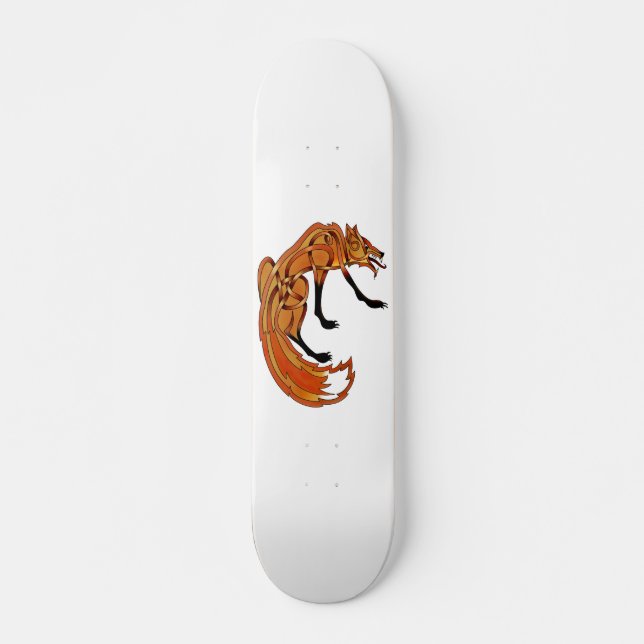 Räv Skateboard Bräda 21,5 Cm (Framsida)