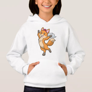 Räv som brud med slöja och hjärta t shirt
