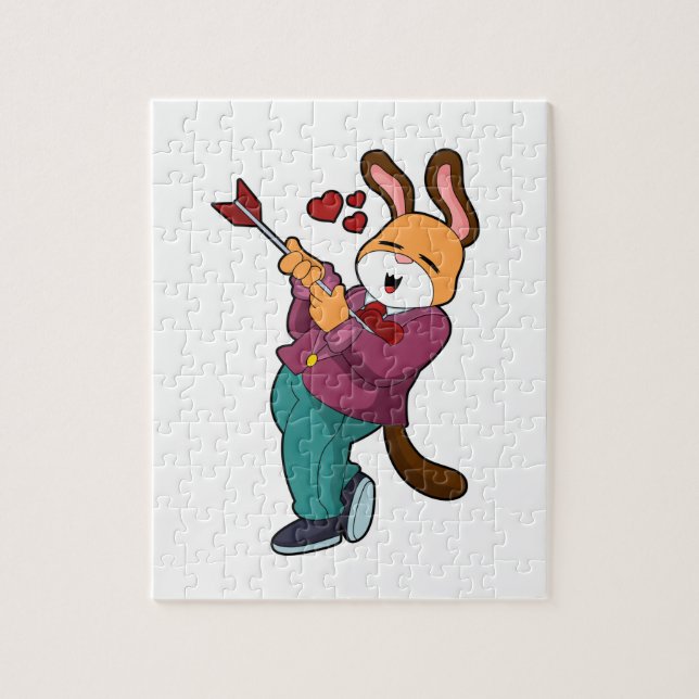 Räv som brudgumme med kostym pussel (Vertikal)