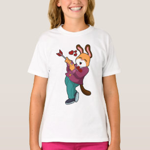 Räv som brudgumme med kostym t shirt