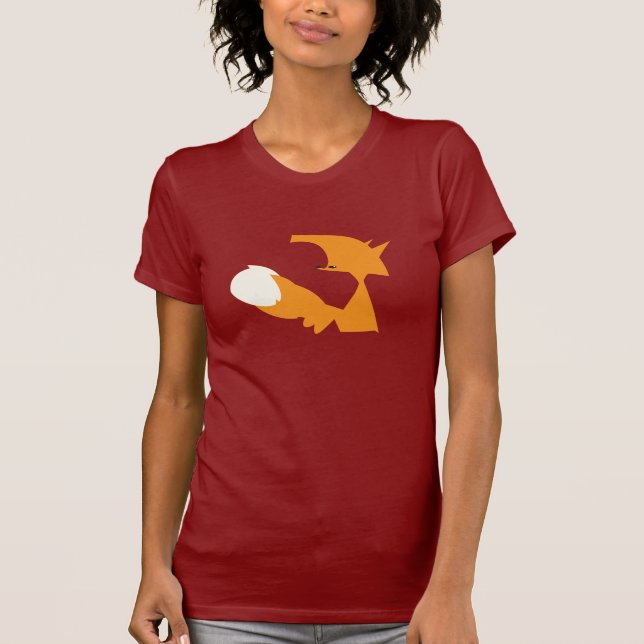 räv t-shirt (Framsida)
