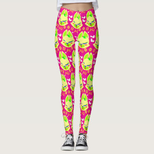 räv tecknad film leggings