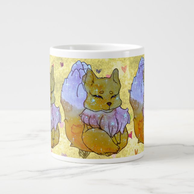 Räv vid namn Dice Jumbo Mugg (Framsidan)