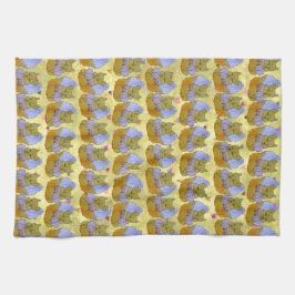 Räv vid namn Dice Kökshandduk