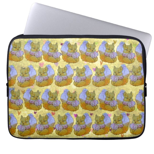 Räv vid namn Dice Laptop Fodral (Framsidan)