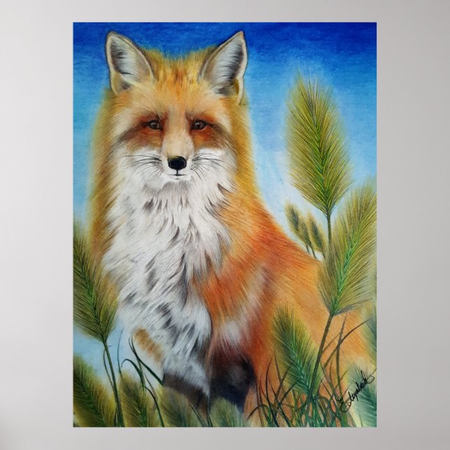 Rävaffisch Poster (Framsidan)