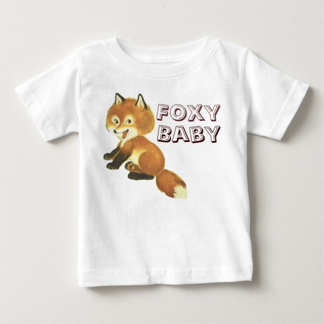 Rävaktig baby tröja (Framsida)