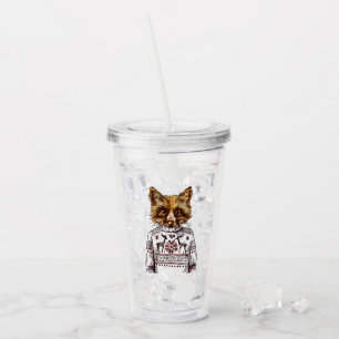 Rävaktig påkläddräv take away mugg