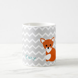 Rävaktig rävmugg kaffemugg