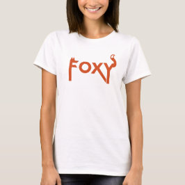 Rävaktig T-tröja Tee Shirt