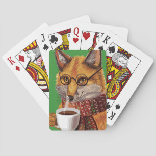 Rävaktig Tea Time Casinokort