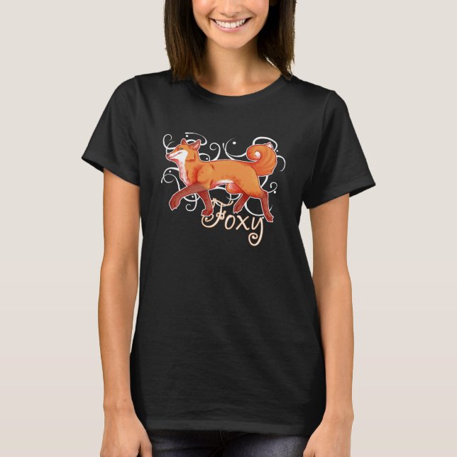 Rävaktigt Tee Shirt (Framsida)