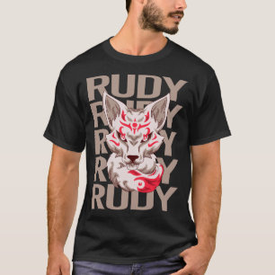 Rävansikte - Rudy Namn T Shirt