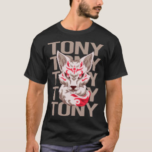 Rävansikte - Tony Namn T Shirt