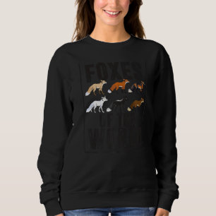 Rävar Av Världens Djur För Män Kvinnor Luffiga T Shirt