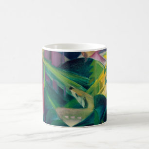 Rävar i en klosterträdgård av Franz Marc Kaffemugg