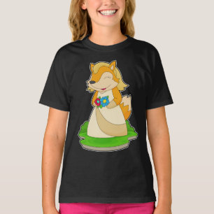 Rävbrudsblommor Bröllop T Shirt
