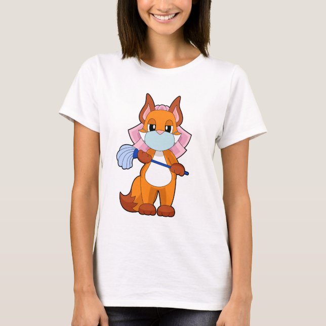 Rävbrudslöja Bröllop T Shirt (Framsida)