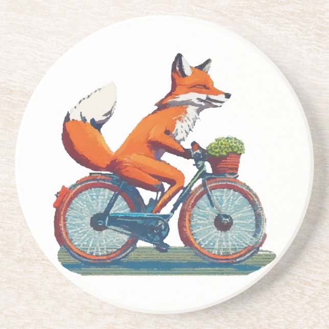 Rävcykel Underlägg (Framsidan)