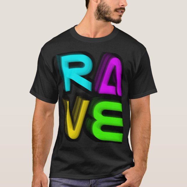 RAVE 3D T-SHIRT (Framsida)