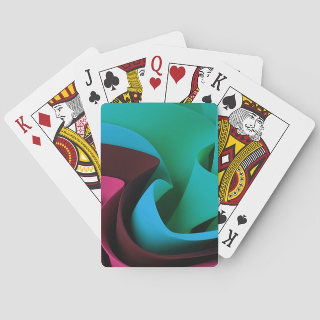 Rave Flow Movement Design Casinokort (Baksidan)