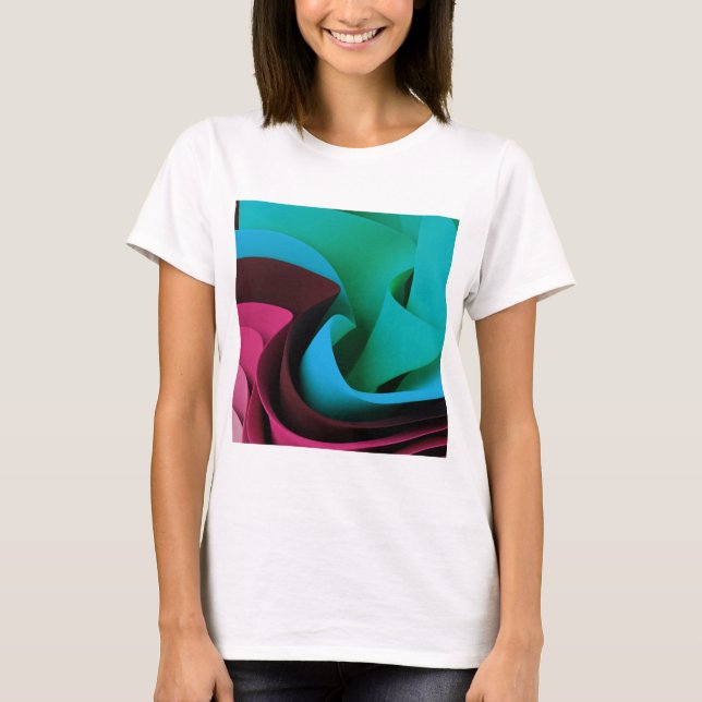 Rave Flow Movement Design T Shirt (Framsida)